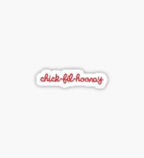 Chick-Fil-Hurra Aufkleber Sticker