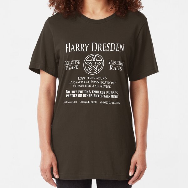 Harry Dresden - Wizard Detective Slim Fit T-Shirt