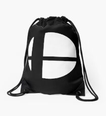 Super Smash Bros. Ultimate Logo Drawstring Bag