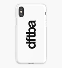 DFTBA 3.0 iPhone Case/Skin