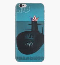 "Myth and reality" Anti-American Soviet Propaganda Poster, USSR, 1983 iPhone Case