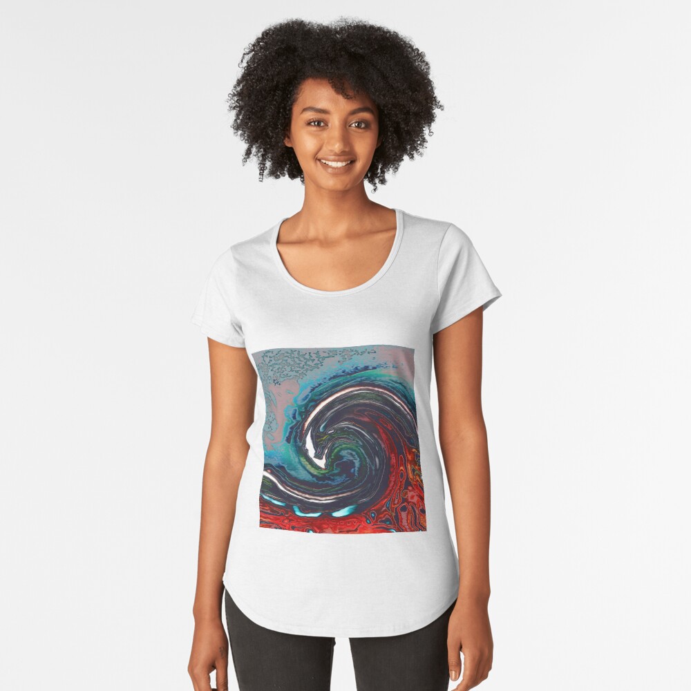 Item preview, Premium Scoop T-Shirt designed and sold by blackhalt.