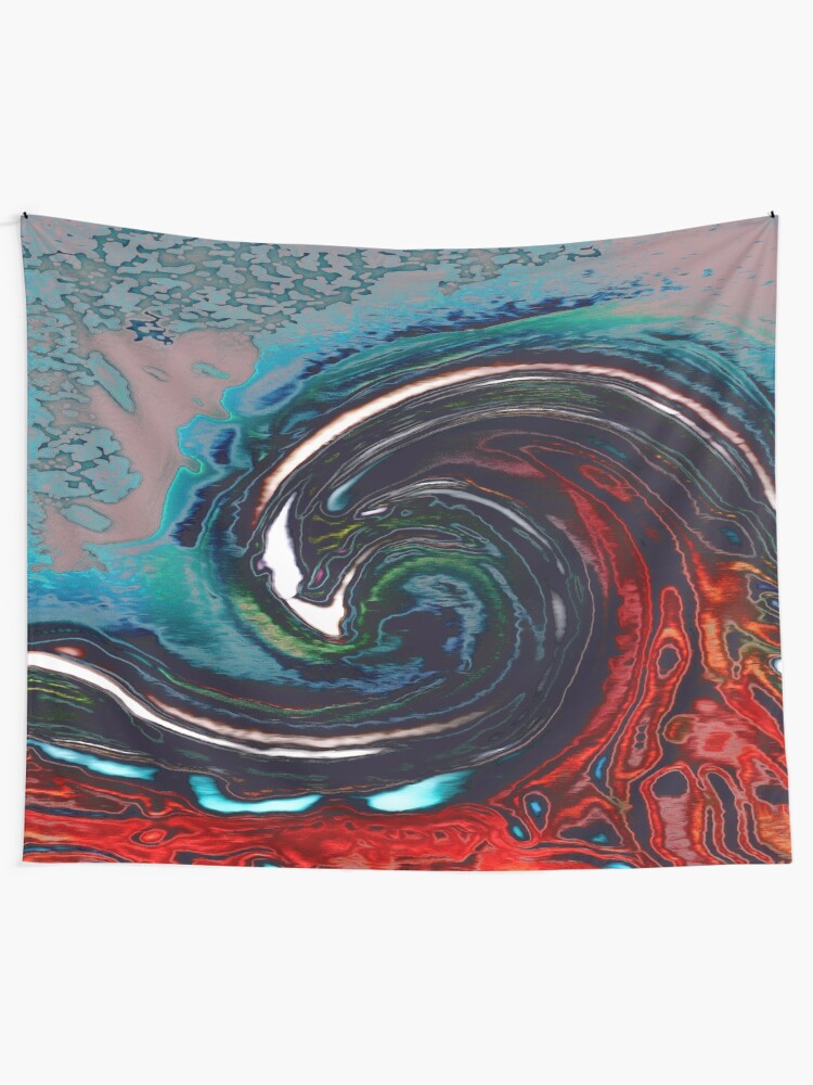 Alternate view of Wave 9 Tapestry