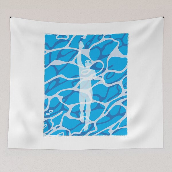 Item preview, Swim Pool Solo Swimmer designed and sold by oberdoofus.