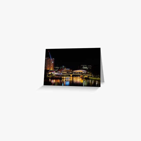 Riverbank Precinct, Adelaide Greeting Card