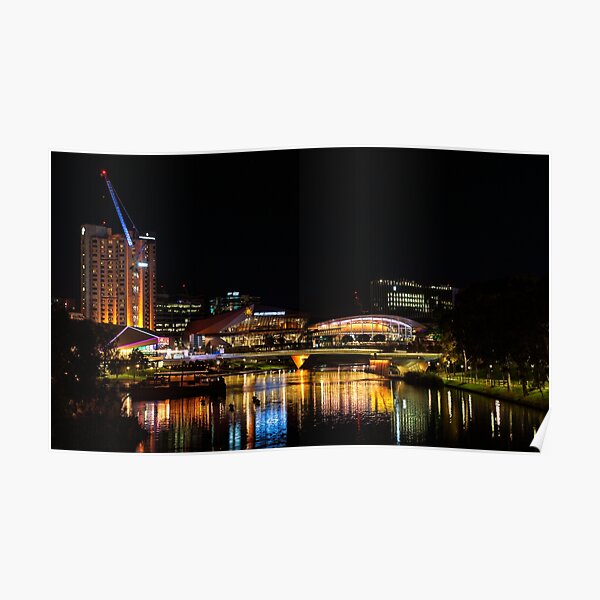 Riverbank Precinct, Adelaide Poster