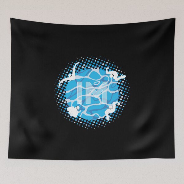 Item preview, Swim Pool IM Circle Swimmers designed and sold by oberdoofus.