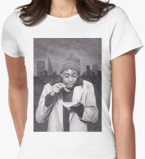 Tyrone Biggums (Dave Chappelle) in the Tenderloin Women's Fitted T-Shirt