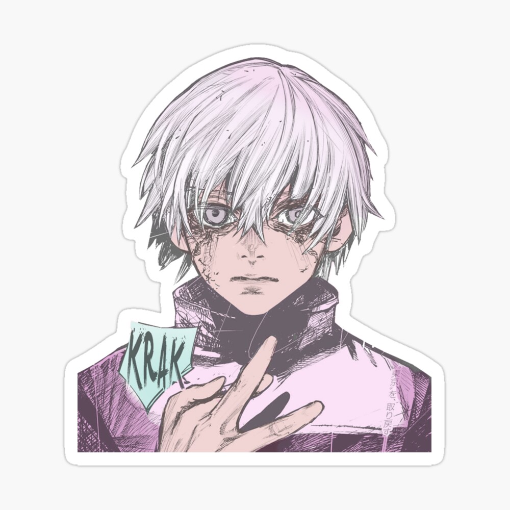 tokyo ghoul kaneki aesthetic photographic print by lennyspook redbubble