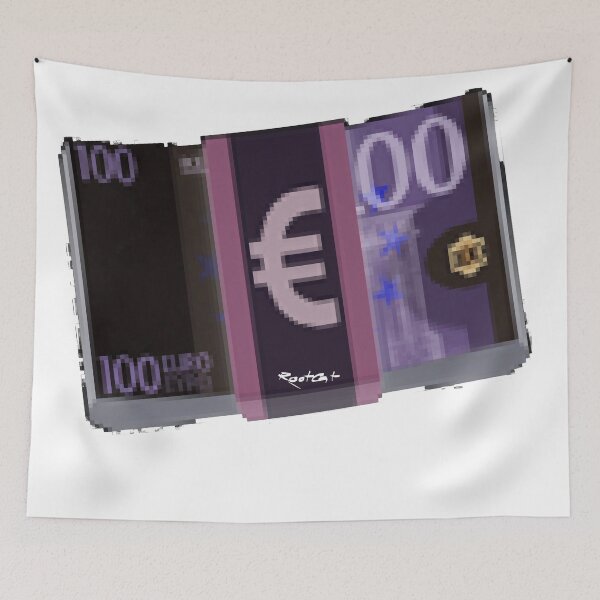Aperçu de l'œuvre Emojii €€€ 2 par RootCat créée et vendue par Grimm Land.