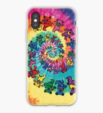 grateful dead dancing bears trending iPhone Case