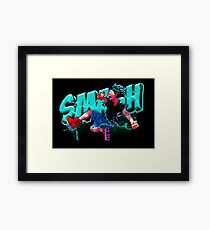 Smash Deku - My Hero Academia Framed Print