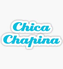 Chica Chapina Sticker