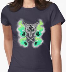 Marowak - Day of the Dead Mask Skull Women's Fitted T-Shirt