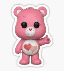 pink carebear Sticker