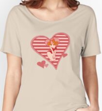Valentine Pin Up Women's Relaxed Fit T-Shirt