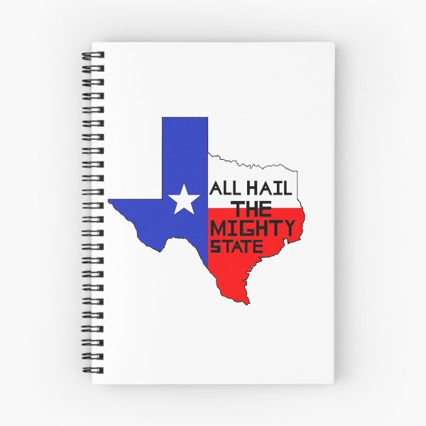 Item preview, Texas - All Hail The Mighty State - Black designed and sold by TexanDude.