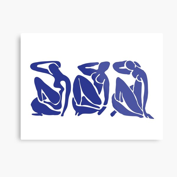 Item preview, Blue Matisse Nudes designed and sold by hyggenok.