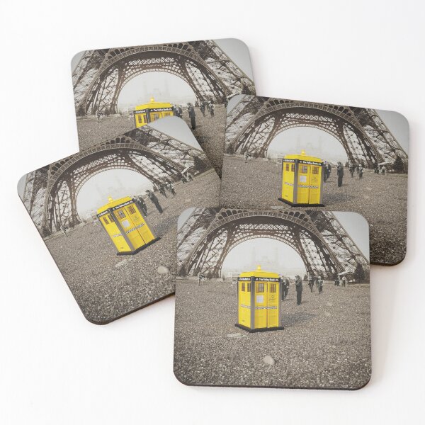 Item preview, The Yellow Booth at Eiffel Tour! designed and sold by PopAlien.