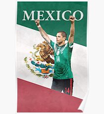 Chicharito Poster - Javier Hernandez Mexico Poster
