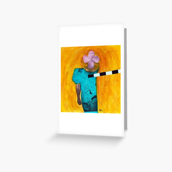 Fan Man Greeting Card