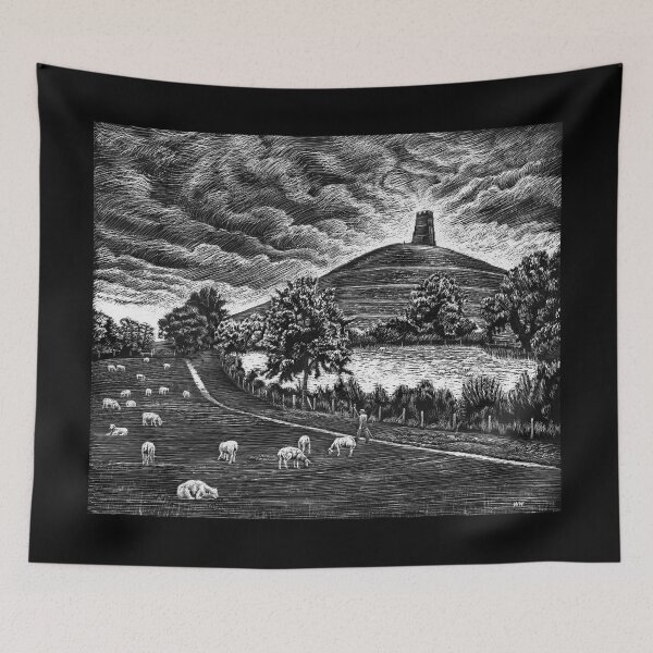 Item preview, Glastonbury Tor designed and sold by wonder-webb.