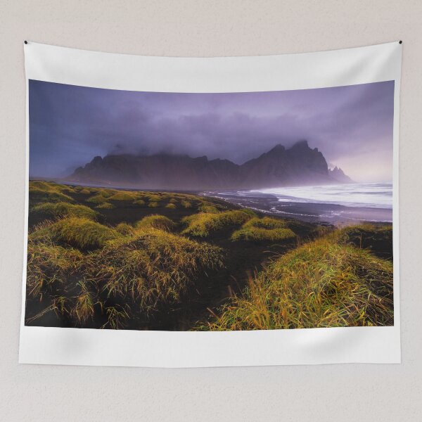Item preview, Vestrahorn Mountain Iceland Sunrise designed and sold by Adrian Alford Photography.