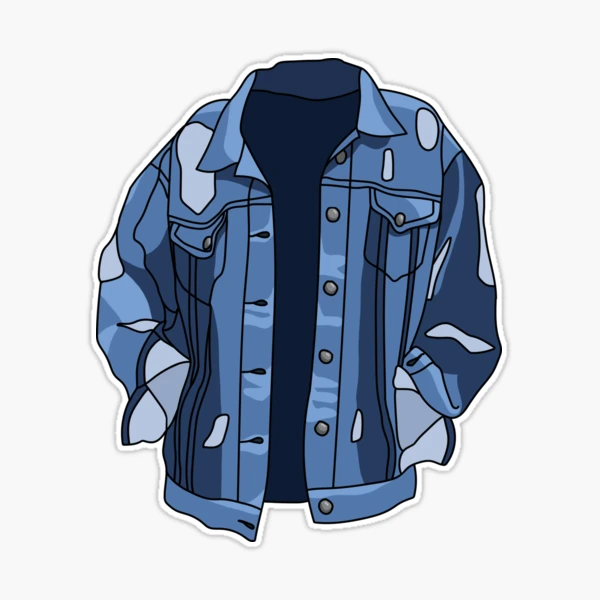 Cartoon jean jacket hotsell