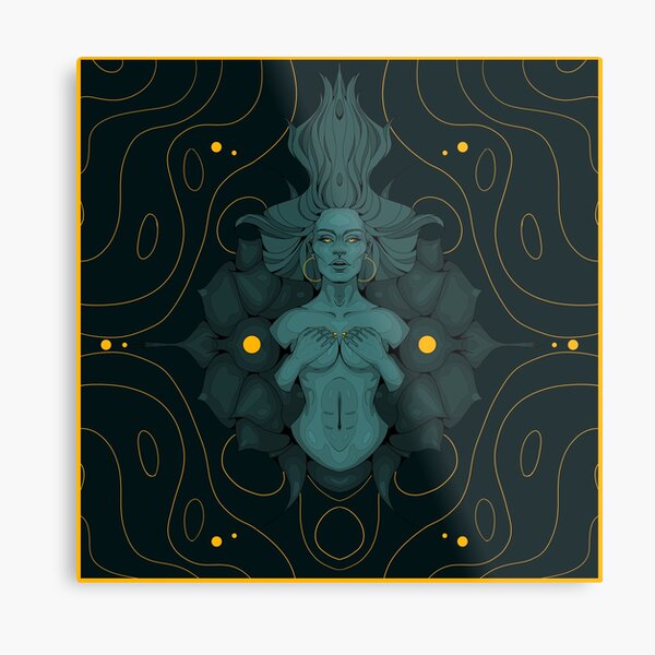 Datura Version 1 Metal Print