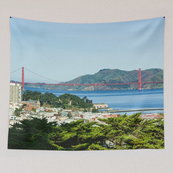 Item preview, San Francisco Golden Gate Bridge Panorama designed and sold by Georgia Mizuleva.