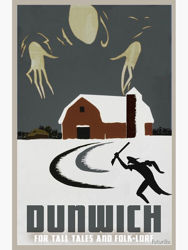 ArtStation - H.P. Lovecraft's Poster Collection - 17 retro travel