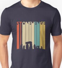 Vintage Retro Stonehenge Unisex T-Shirt