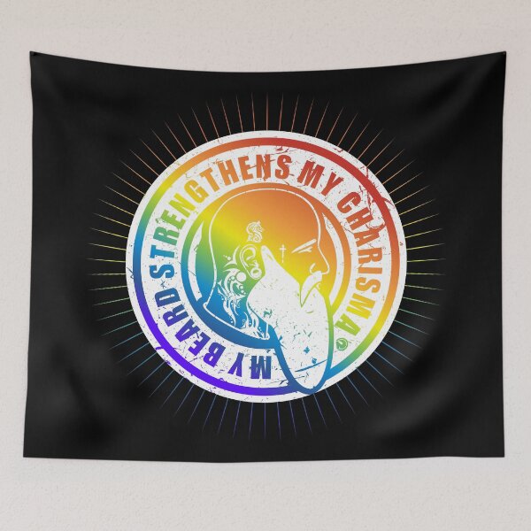 Item preview, My beard strengthens my charisma designed and sold by netrok.