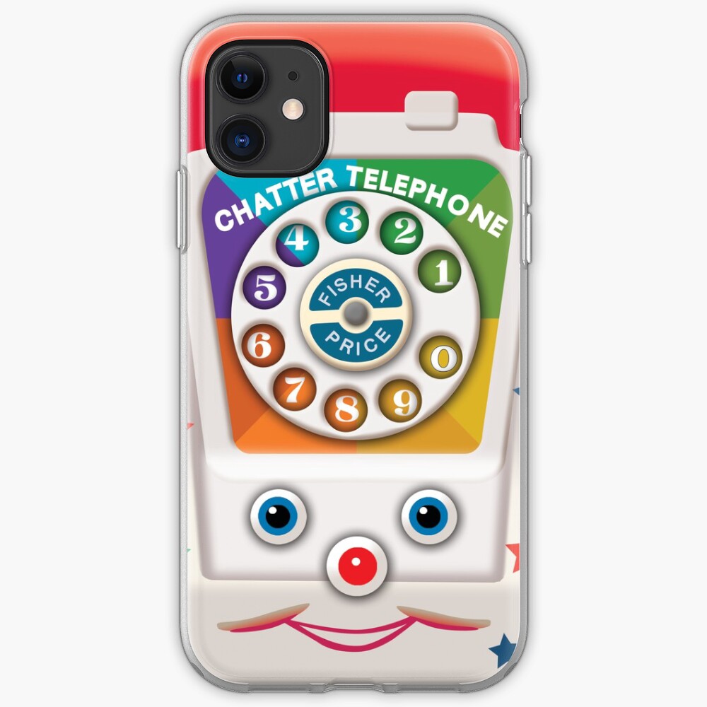 a toy telephone
