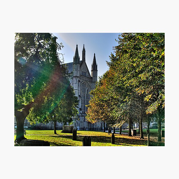 Autumn Morning - Winchester Photographic Print