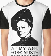 At My Age, One Must Ration One's Excitement Graphic T-Shirt