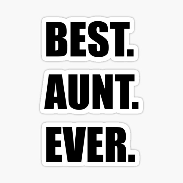 Sticker 200mm x 70mm Plastic Sign Worlds Greatest Aunty & Uncle House 
