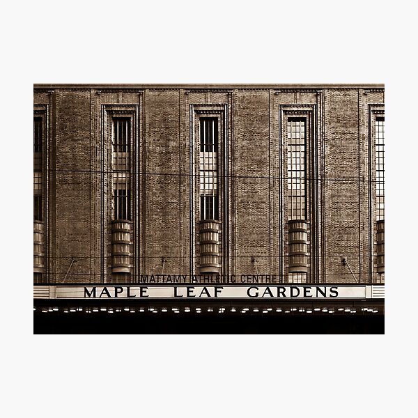 Aperçu de l'œuvre Maple Leaf Gardens créée et vendue par The Learning Curve Photography.