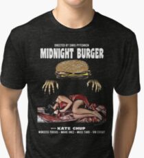 Midnight burger Tri-blend T-Shirt