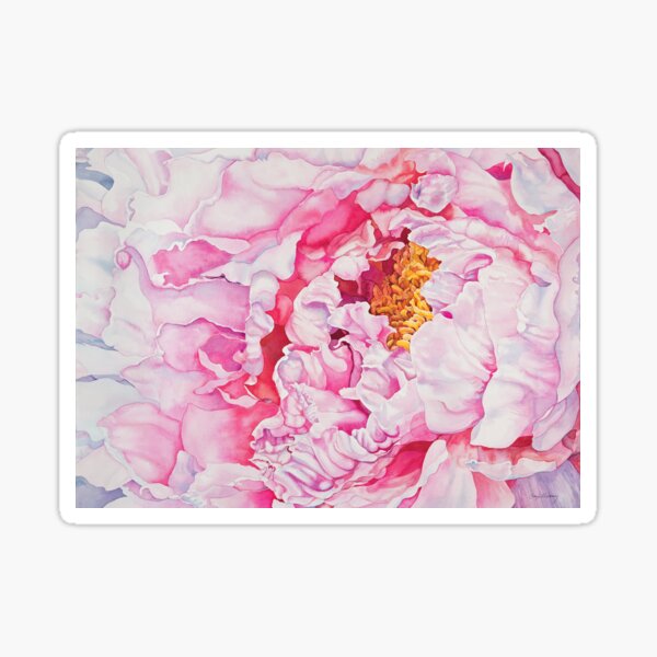 Item preview, Pink Peony Watercolor designed and sold by Gayle Mahoney.