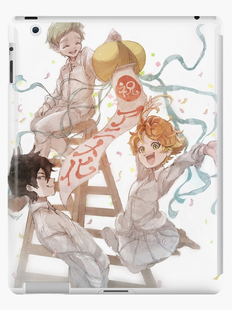 The Promised Neverland Ray Emma Norman Ipad Case Skin By Hhdripp Redbubble