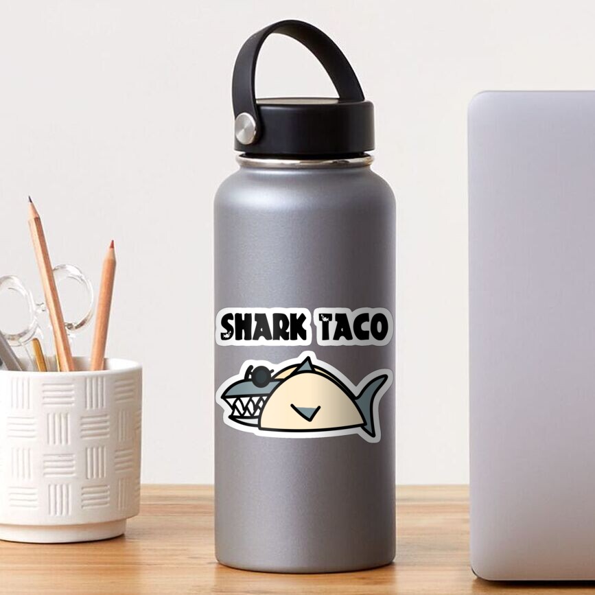 Shark Taco Sticker