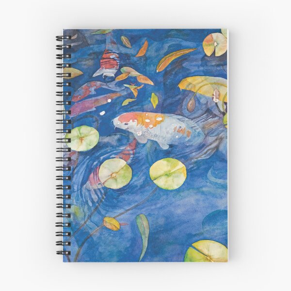 Item preview, Kodama Koi Pond Watercolor designed and sold by Gayle Mahoney.