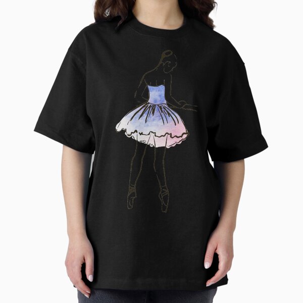 Item preview, ballerina figure, watercolor illustration designed and sold by Olga Berlet.