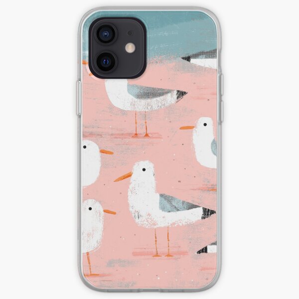 Seagulls on the Shore iPhone Soft Case