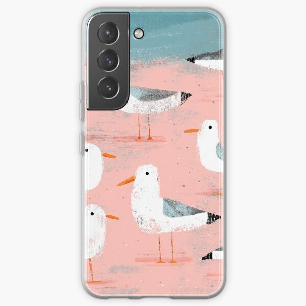 Seagulls on the Shore Samsung Galaxy Soft Case