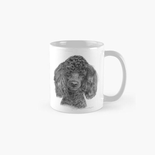 Poodle - miniature - black Classic Mug