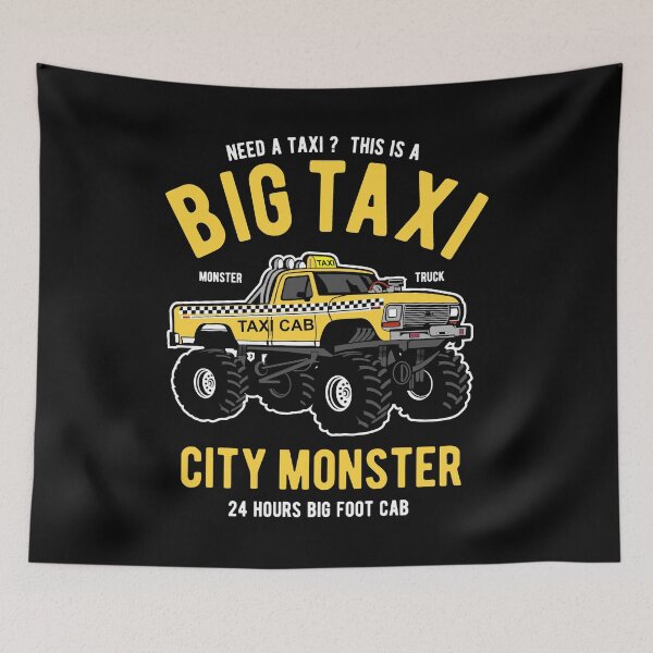 Item preview, Big Taxi designed and sold by ArtemNovus.