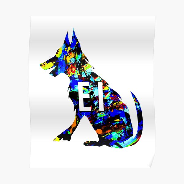 Salty Dog Emerald Isle Poster