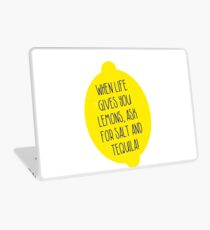 When Life Gives You Lemons Ask For Salt Tequila Funny Laptop Skin